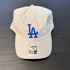 47 Women’s Cap - Light Gray with Blue Logo
